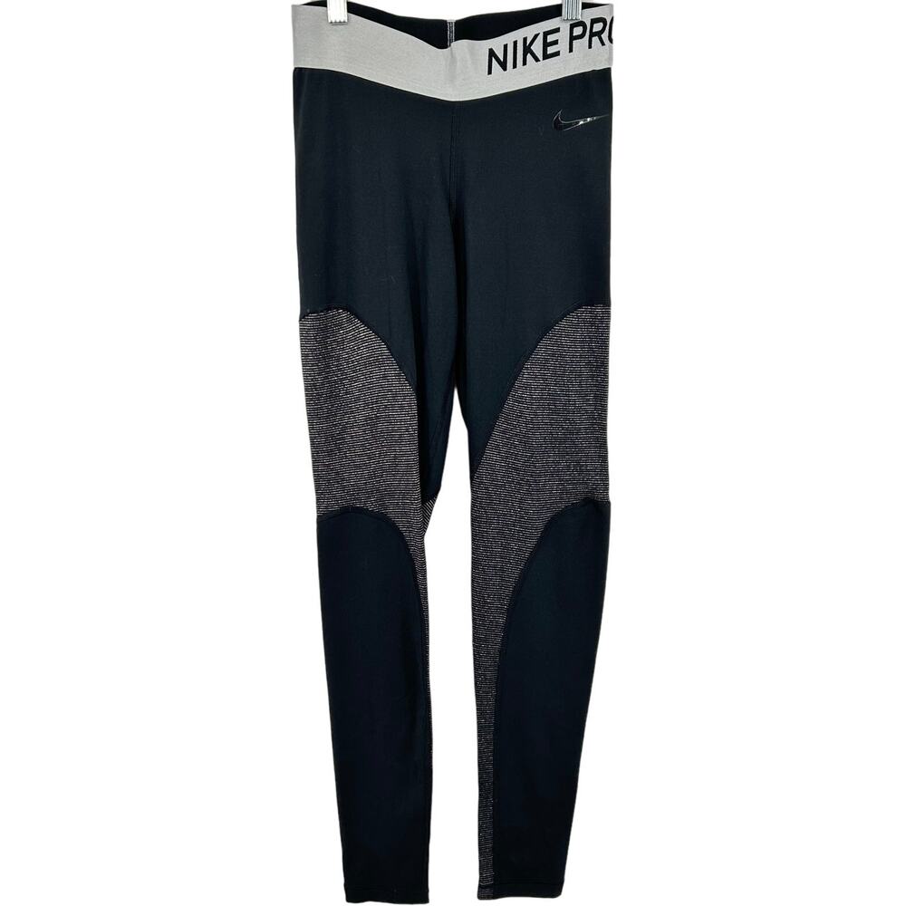 Womens‎ S Nike Pro Warm Dri-Fit 7/8 long tights activewear leggings AO9228-010
